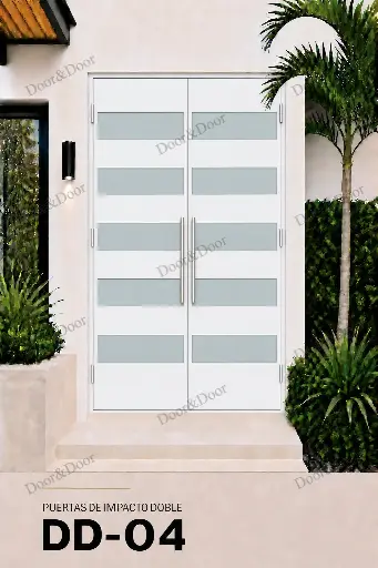 [DTP-00080] 1 LITE SHAKER GLASS/32X80/LH/WHITE PRIME/SILVER HINGES/